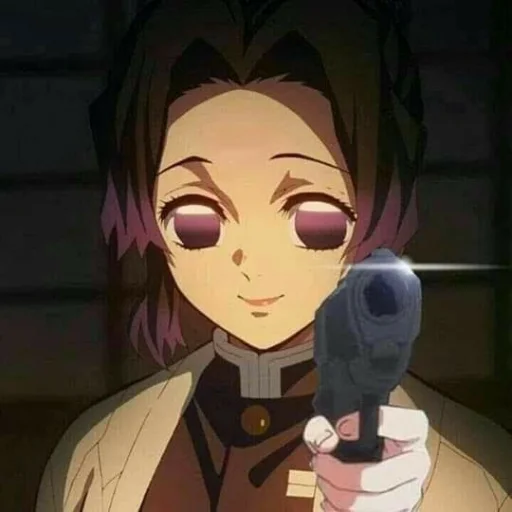 🔫 Стикер «Mood Anime» для Telegram