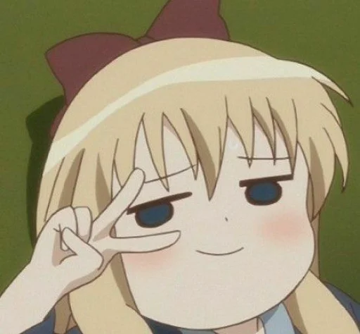 😏 Стикер «Mood Anime» для Telegram