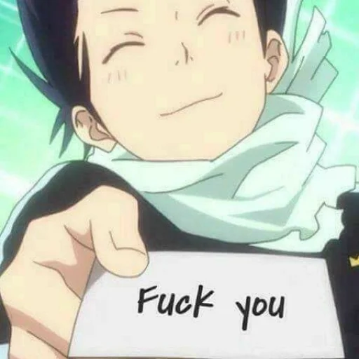 🖕 Стикер «Mood Anime» для Telegram