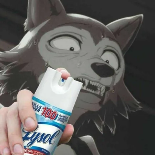 😰 Стикер «Mood Anime» для Telegram