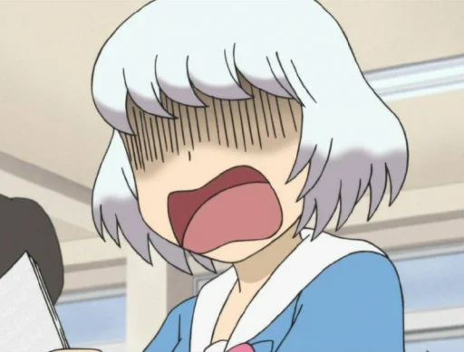 😱 Стикер «Mood Anime» для Telegram