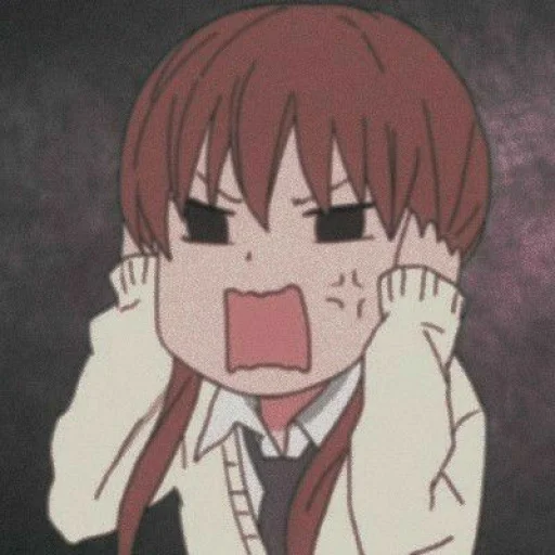 😠 Стикер «Mood Anime» для Telegram
