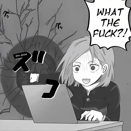 🤍 Стикер «Nobara Kugisaki» для Telegram