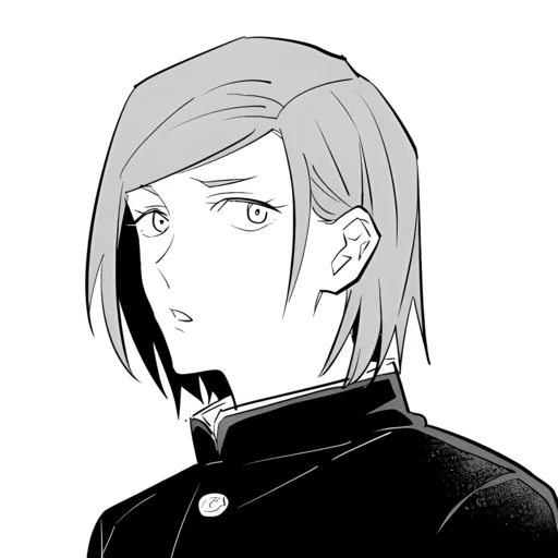 🤍 Стикер «Nobara Kugisaki» для Telegram