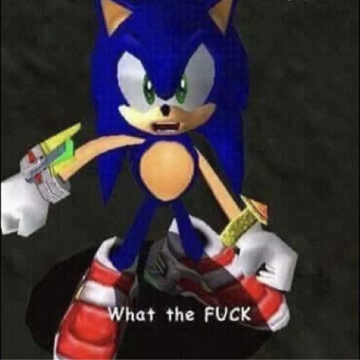 😱 Стикер «Sonic pics» для Telegram