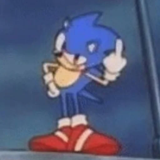 🖕 Стикер «Sonic pics» для Telegram
