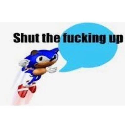 🤬 Стикер «Sonic pics» для Telegram