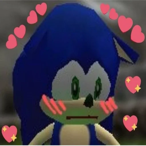 ❤️ Стикер «Sonic pics» для Telegram