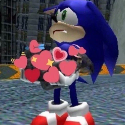 💙 Стикер «Sonic pics» для Telegram