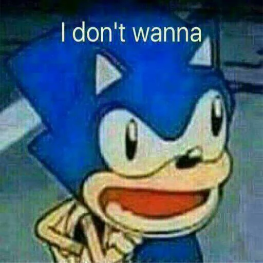 😬 Стикер «Sonic pics» для Telegram
