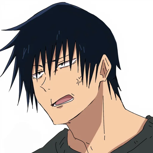 😤 Стикер «TOJI FUSHIGURO / Jujutsu kaisen» для Telegram