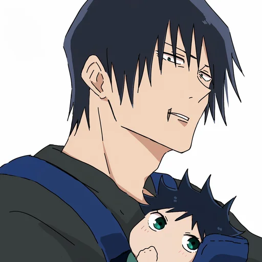 😕 Стикер «TOJI FUSHIGURO / Jujutsu kaisen» для Telegram