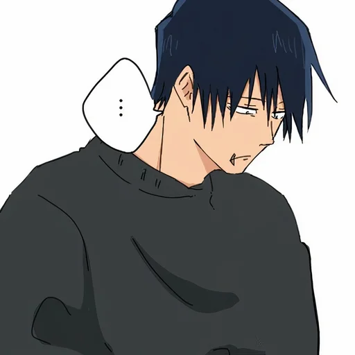 😐 Стикер «TOJI FUSHIGURO / Jujutsu kaisen» для Telegram