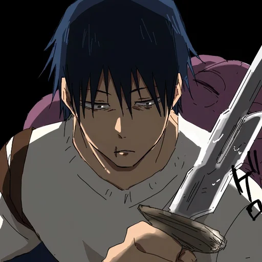 😤 Стикер «TOJI FUSHIGURO / Jujutsu kaisen» для Telegram