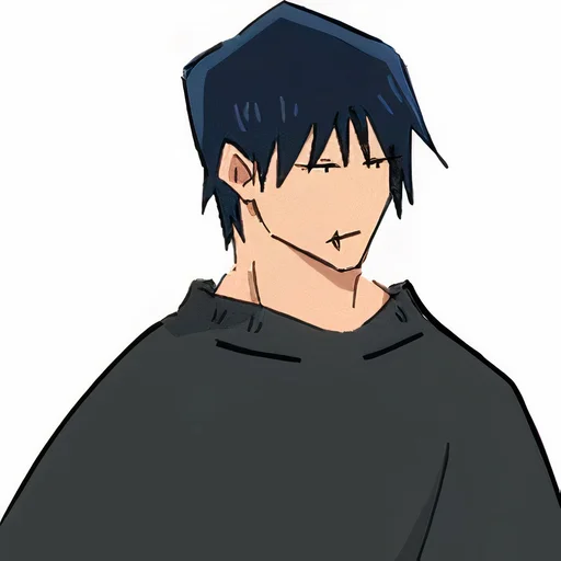 😐 Стикер «TOJI FUSHIGURO / Jujutsu kaisen» для Telegram