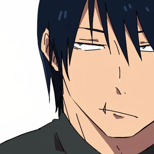 😕 Стикер «TOJI FUSHIGURO / Jujutsu kaisen» для Telegram