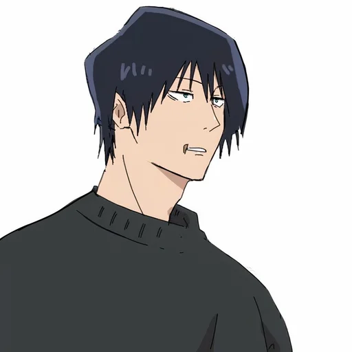 😐 Стикер «TOJI FUSHIGURO / Jujutsu kaisen» для Telegram