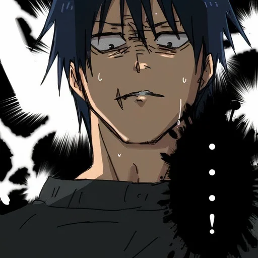 🤬 Стикер «TOJI FUSHIGURO / Jujutsu kaisen» для Telegram