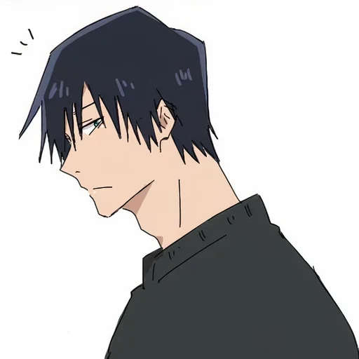 😐 Стикер «TOJI FUSHIGURO / Jujutsu kaisen» для Telegram