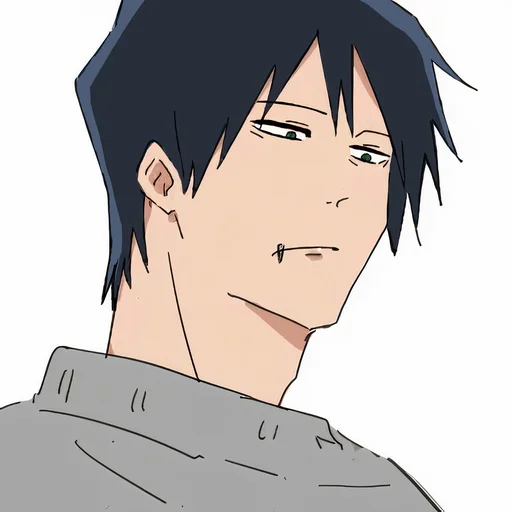 😐 Стикер «TOJI FUSHIGURO / Jujutsu kaisen» для Telegram