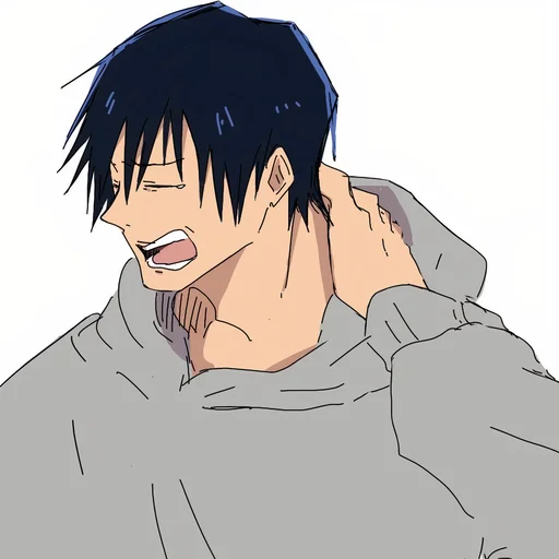 🥱 Стикер «TOJI FUSHIGURO / Jujutsu kaisen» для Telegram