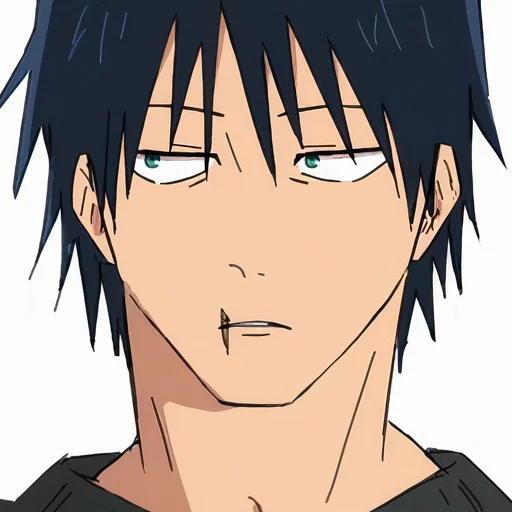 😐 Стикер «TOJI FUSHIGURO / Jujutsu kaisen» для Telegram
