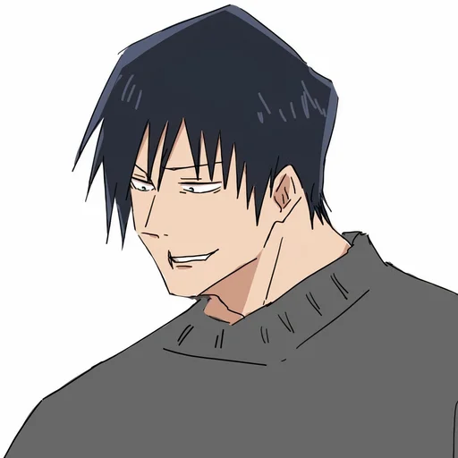 😈 Стикер «TOJI FUSHIGURO / Jujutsu kaisen» для Telegram