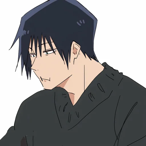 😐 Стикер «TOJI FUSHIGURO / Jujutsu kaisen» для Telegram