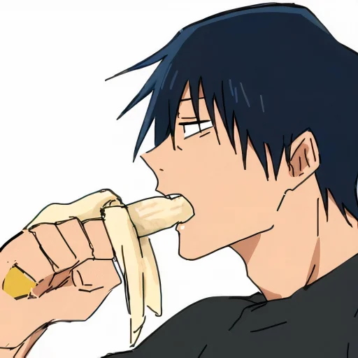 🍌 Стикер «TOJI FUSHIGURO / Jujutsu kaisen» для Telegram