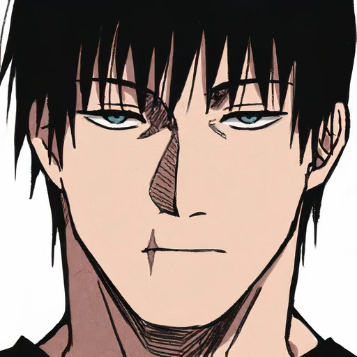 😐 Стикер «TOJI FUSHIGURO 2 / Jujutsu kaisen» для Telegram