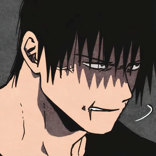 😤 Стикер «TOJI FUSHIGURO 2 / Jujutsu kaisen» для Telegram