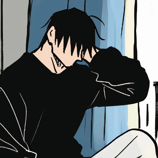 🤦‍♂ Стикер «TOJI FUSHIGURO 2 / Jujutsu kaisen» для Telegram