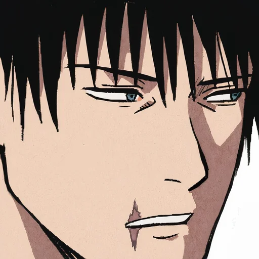 😐 Стикер «TOJI FUSHIGURO 2 / Jujutsu kaisen» для Telegram