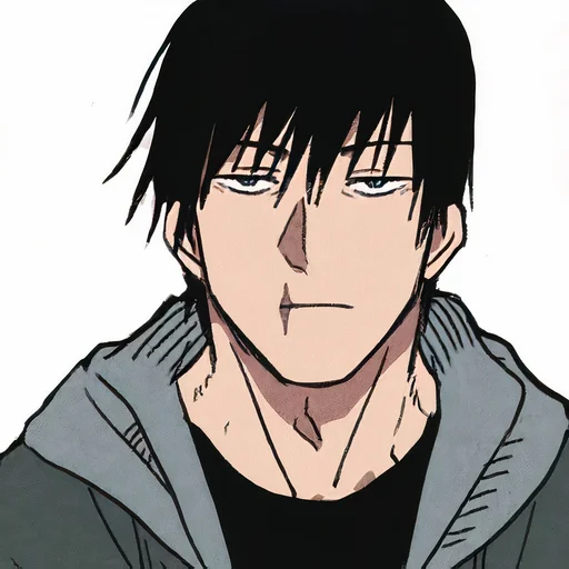 😐 Стикер «TOJI FUSHIGURO 2 / Jujutsu kaisen» для Telegram