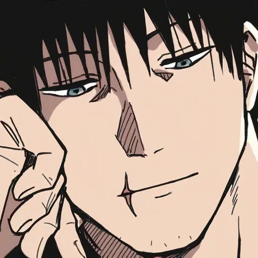 ☺️ Стикер «TOJI FUSHIGURO 2 / Jujutsu kaisen» для Telegram