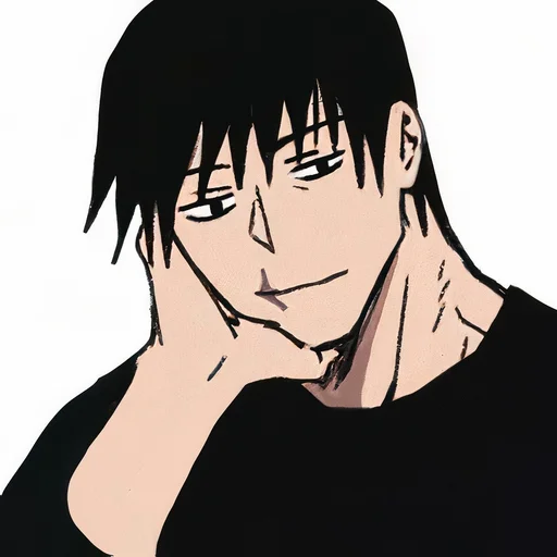 ☺️ Стикер «TOJI FUSHIGURO 2 / Jujutsu kaisen» для Telegram