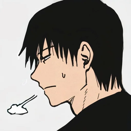 🙄 Стикер «TOJI FUSHIGURO 2 / Jujutsu kaisen» для Telegram