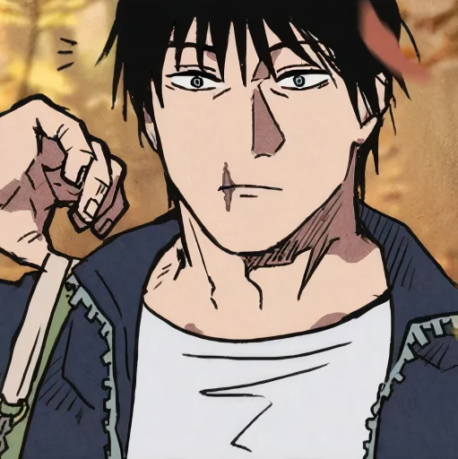 😳 Стикер «TOJI FUSHIGURO 2 / Jujutsu kaisen» для Telegram