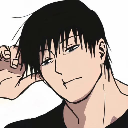 😑 Стикер «TOJI FUSHIGURO 2 / Jujutsu kaisen» для Telegram