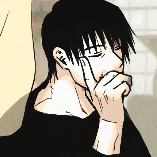 😴 Стикер «TOJI FUSHIGURO 2 / Jujutsu kaisen» для Telegram