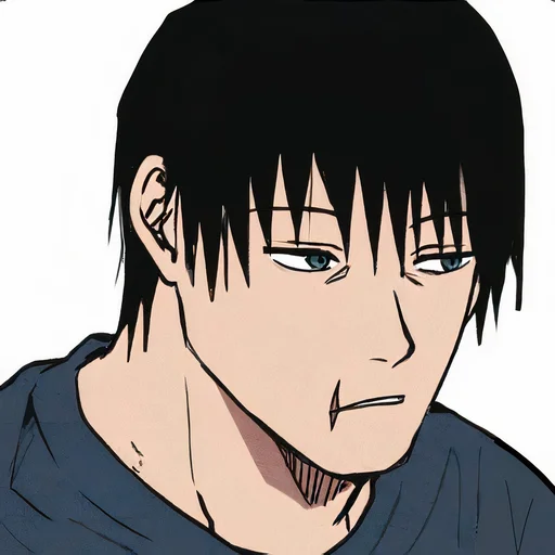 😐 Стикер «TOJI FUSHIGURO 2 / Jujutsu kaisen» для Telegram