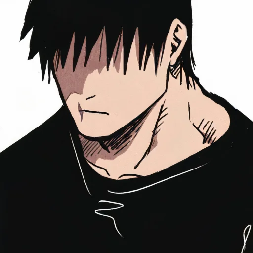 😐 Стикер «TOJI FUSHIGURO 2 / Jujutsu kaisen» для Telegram