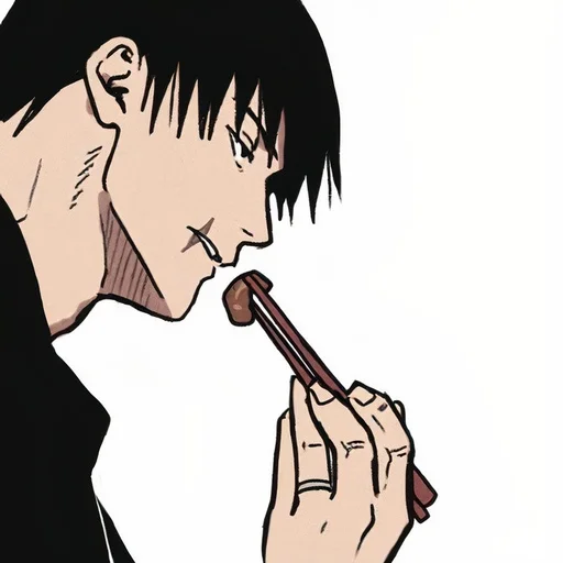 😕 Стикер «TOJI FUSHIGURO 2 / Jujutsu kaisen» для Telegram