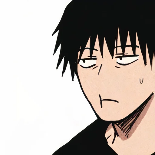 😐 Стикер «TOJI FUSHIGURO 2 / Jujutsu kaisen» для Telegram