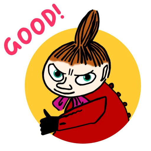 👍 Стикер «MOOMIN» для Telegram