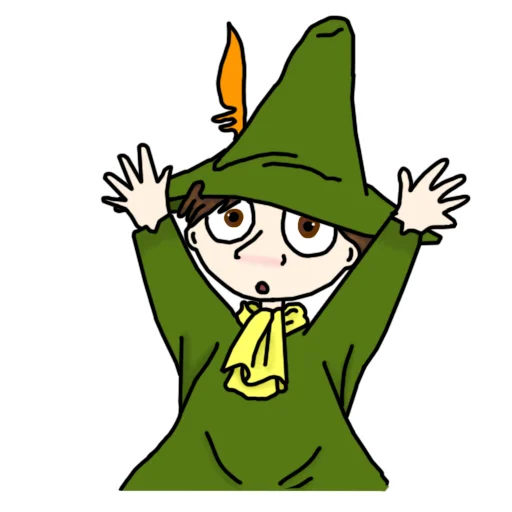 😧 Стикер «MOOMIN» для Telegram
