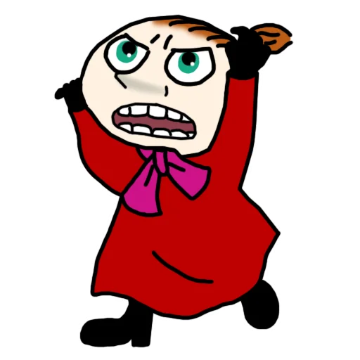 😠 Стикер «MOOMIN» для Telegram