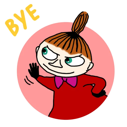👋 Стикер «MOOMIN» для Telegram