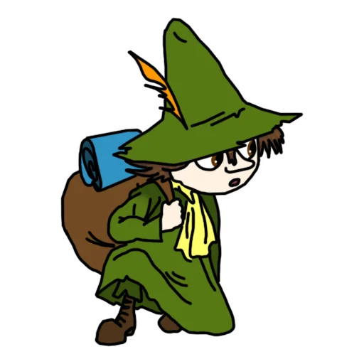 😯 Стикер «MOOMIN» для Telegram