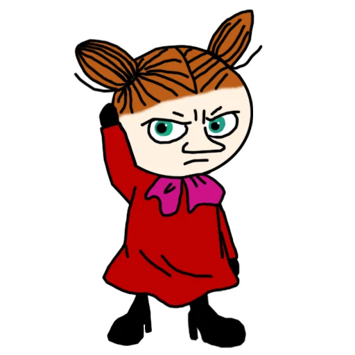 👧 Стикер «MOOMIN» для Telegram
